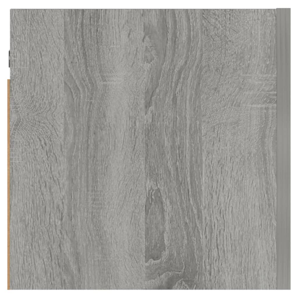 Væghængtee tv-skab stk. 30,5x30x30 cm grå og sonoma-eg - grå sonoma-eg, 8 - number 7.