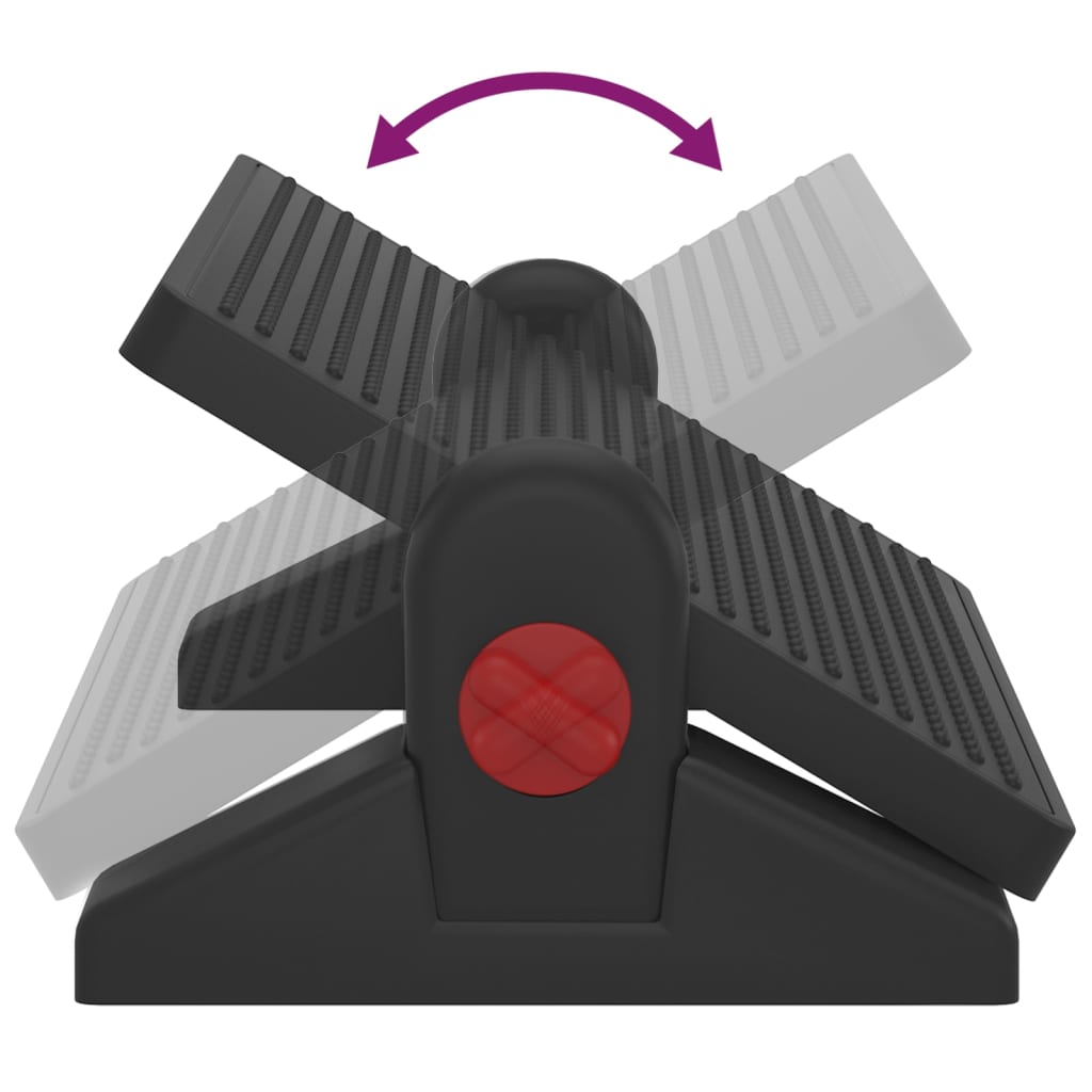 Fotstøtte 50x30,5x17 cm sort - number 6.