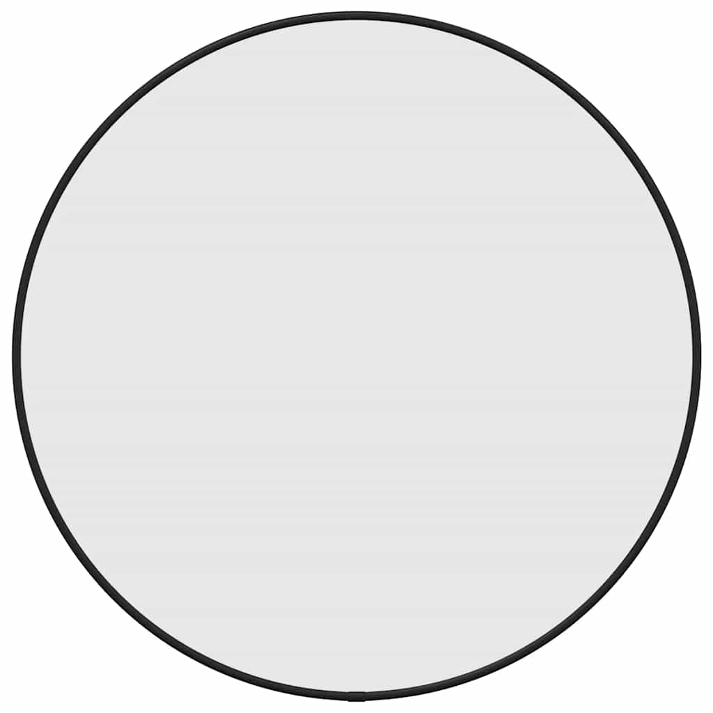 Vægspejl rundt - sort, ø 50 cm, 1 - number 2.
