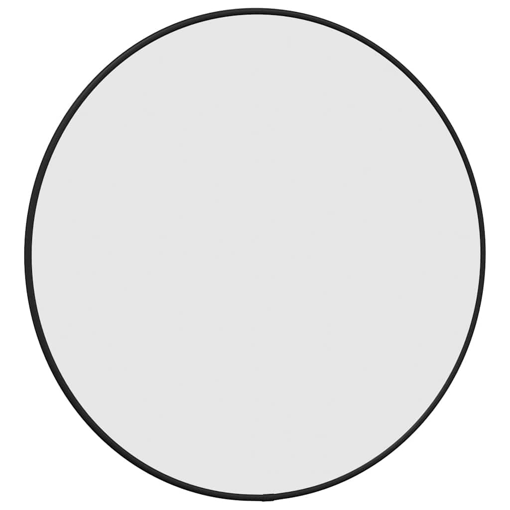 Vægspejl rundt - sort, ø 50 cm, 1 - number 3.