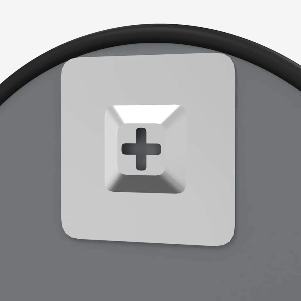 Vægspejl rundt - sort, ø 50 cm, 1 - number 5.