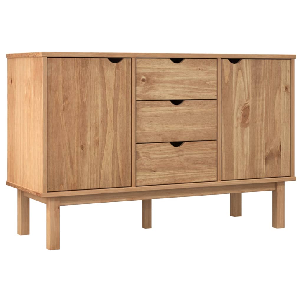 Sideboard otta 113.5x43x73 cm solid pine - number 2.