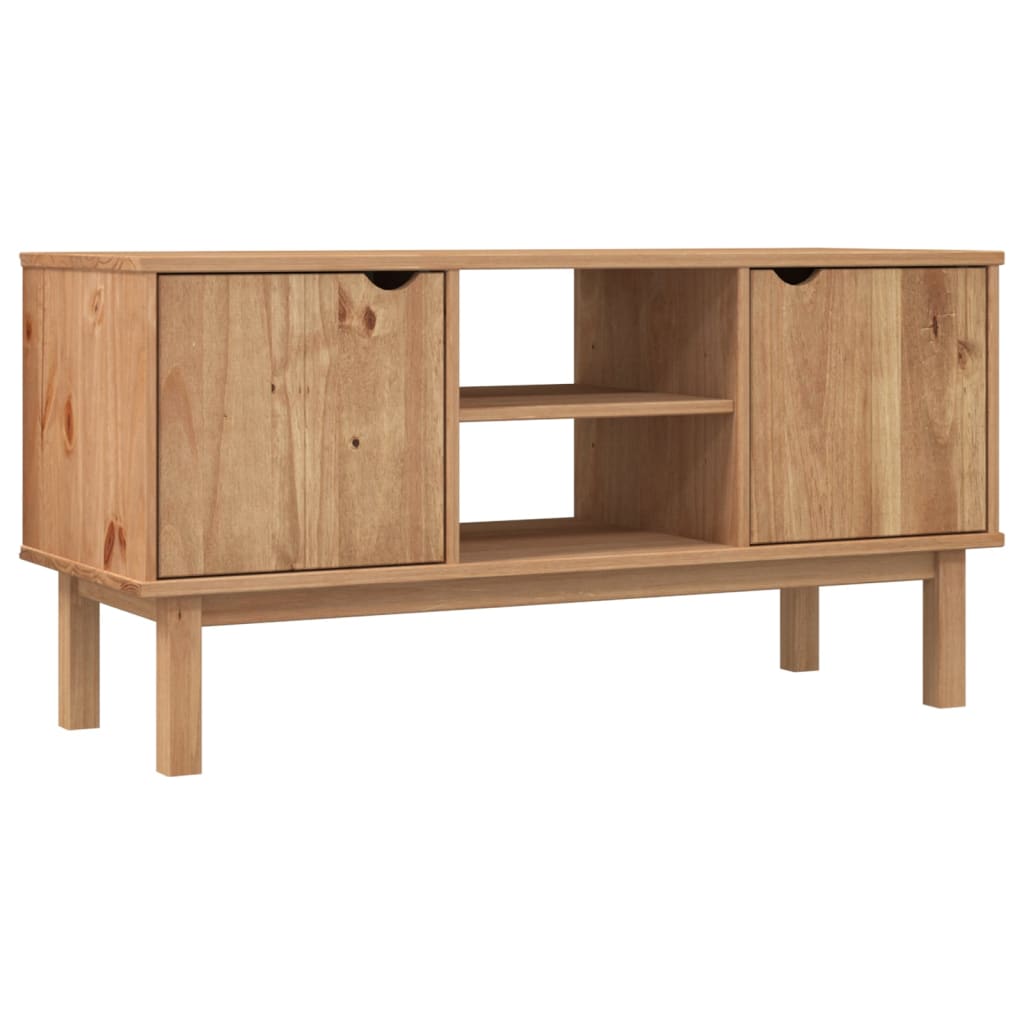 Tv cabinet otta 113.5x43x57 cm solid pine - number 2.