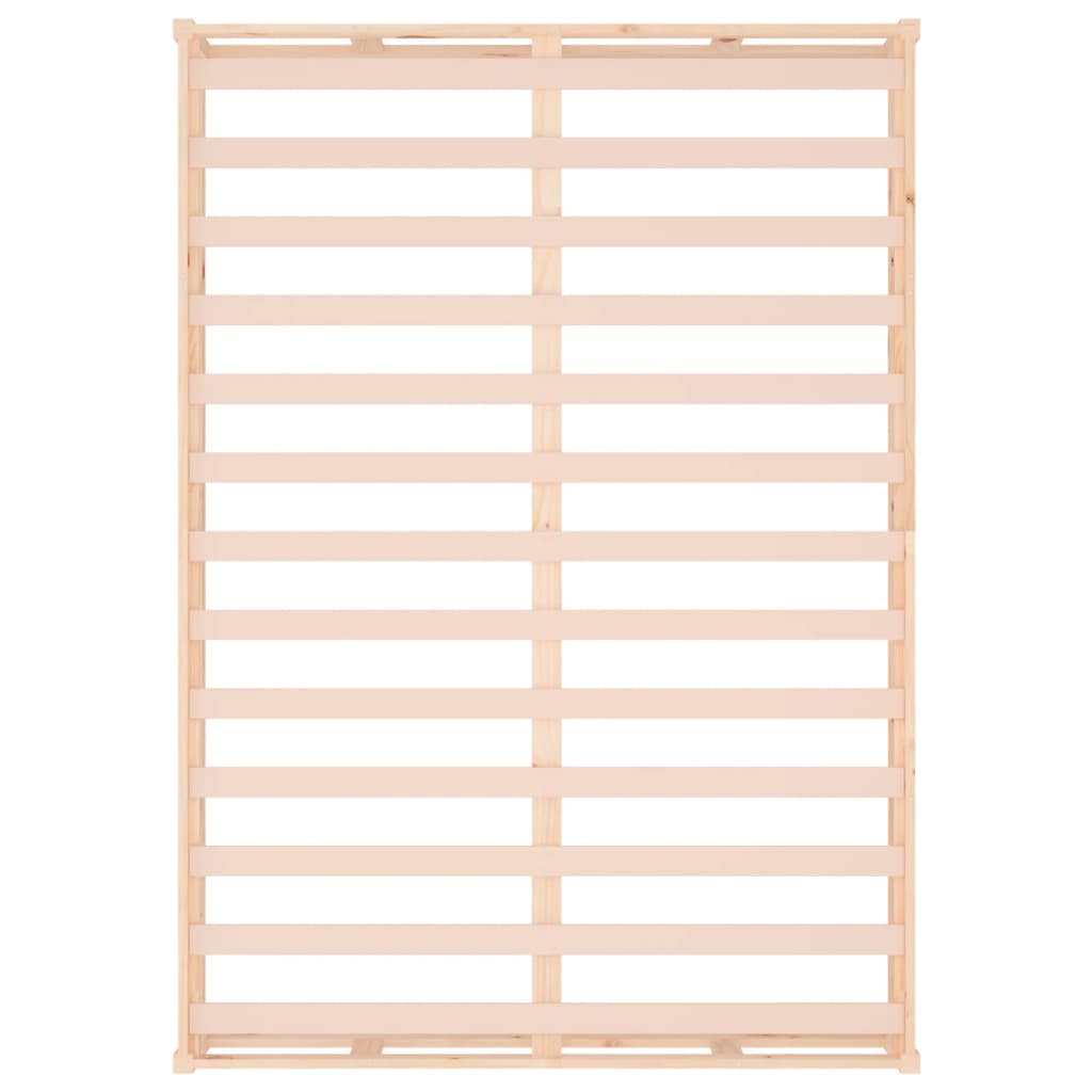 Sengeramme super king massivt træ - naturfarvet, 180 x 200 cm - number 7.