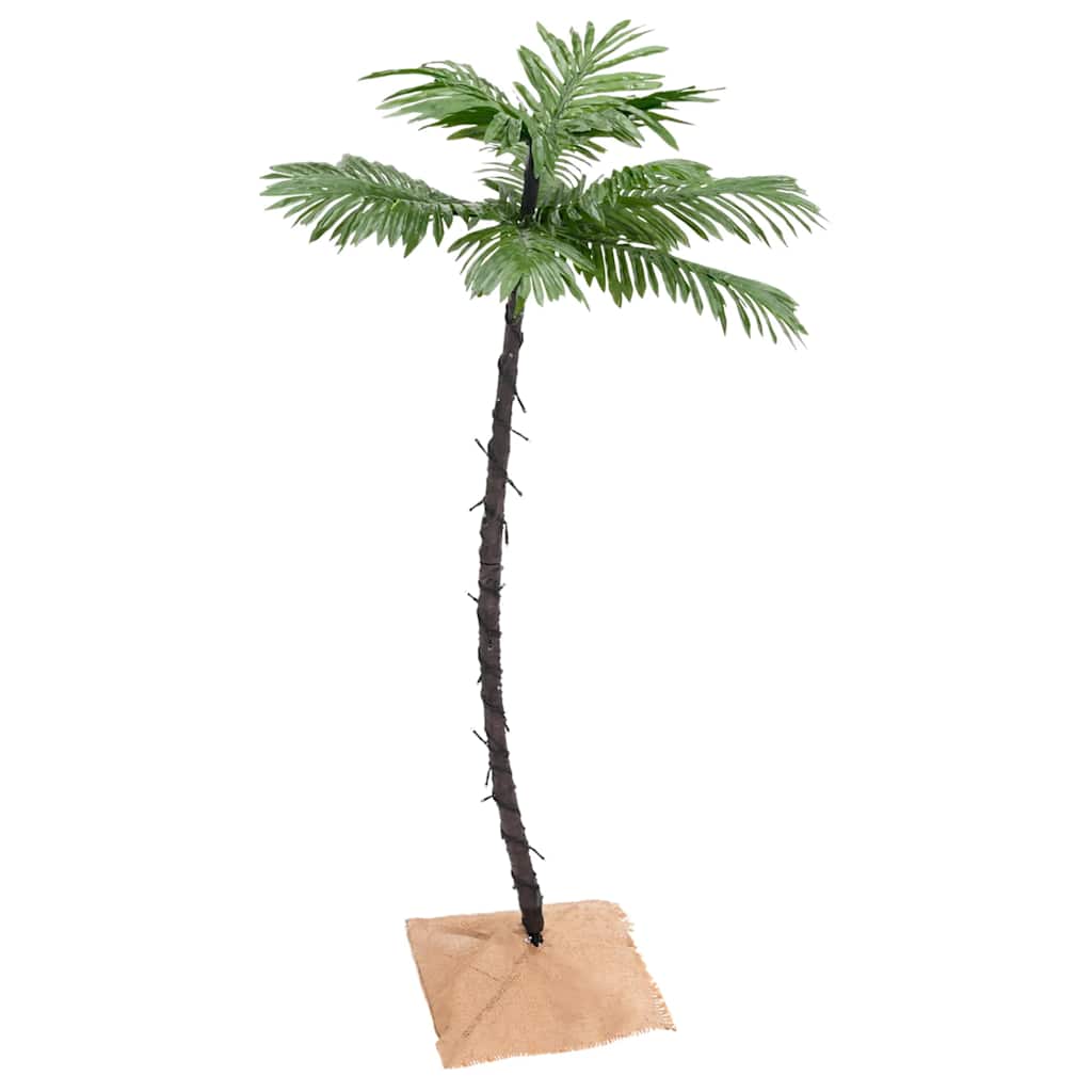 Led palm tree 120 cm 72 leds warm white light white - number 2.