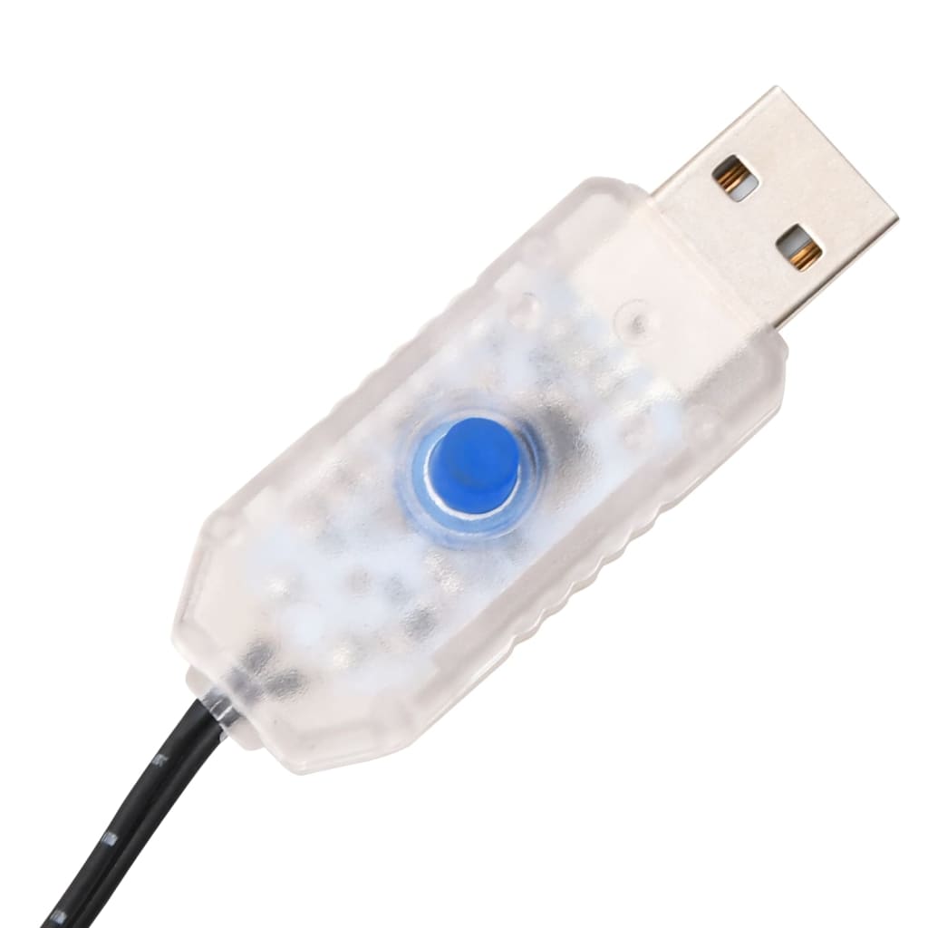 Palmier led 180 cm 96 led lumière blanc chaud blanc - number 9.