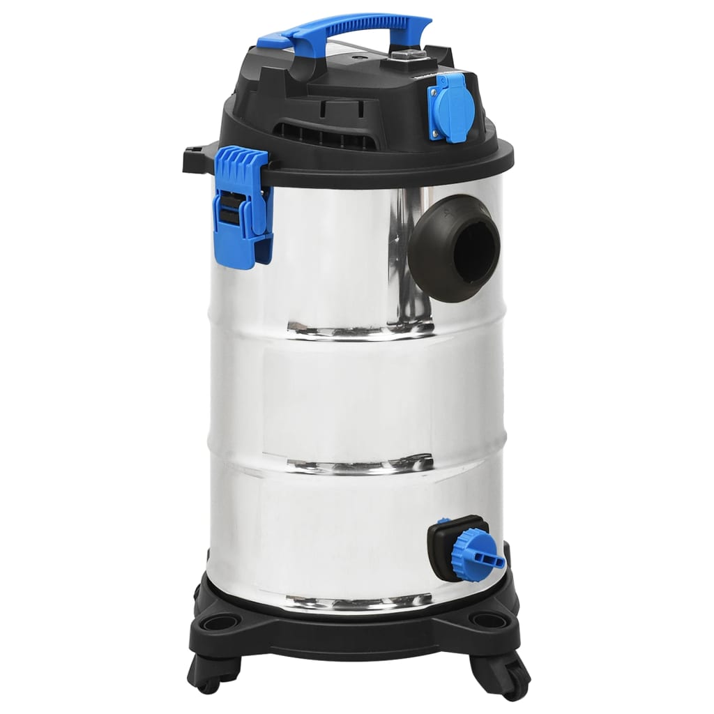 Våd-/tørstøvsuger 1200 w 30 l sølvfarvet - number 3.