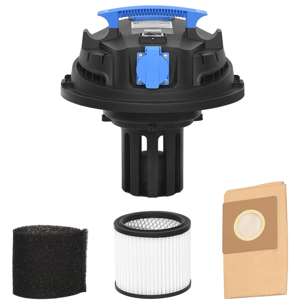 Våd-/tørstøvsuger 1200 w 30 l sølvfarvet - number 9.