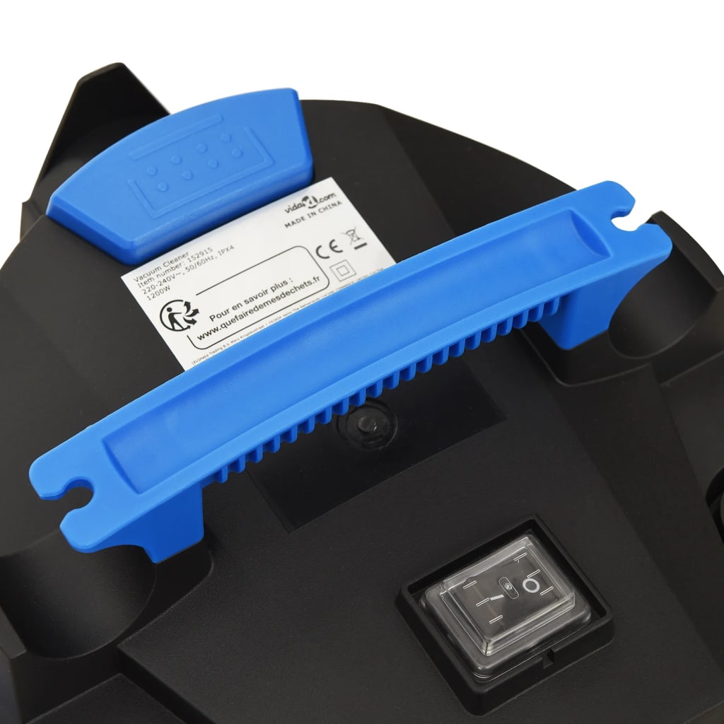 Aspirateur humide / sec 1200 w 20 l de couleur argentée - number 8.