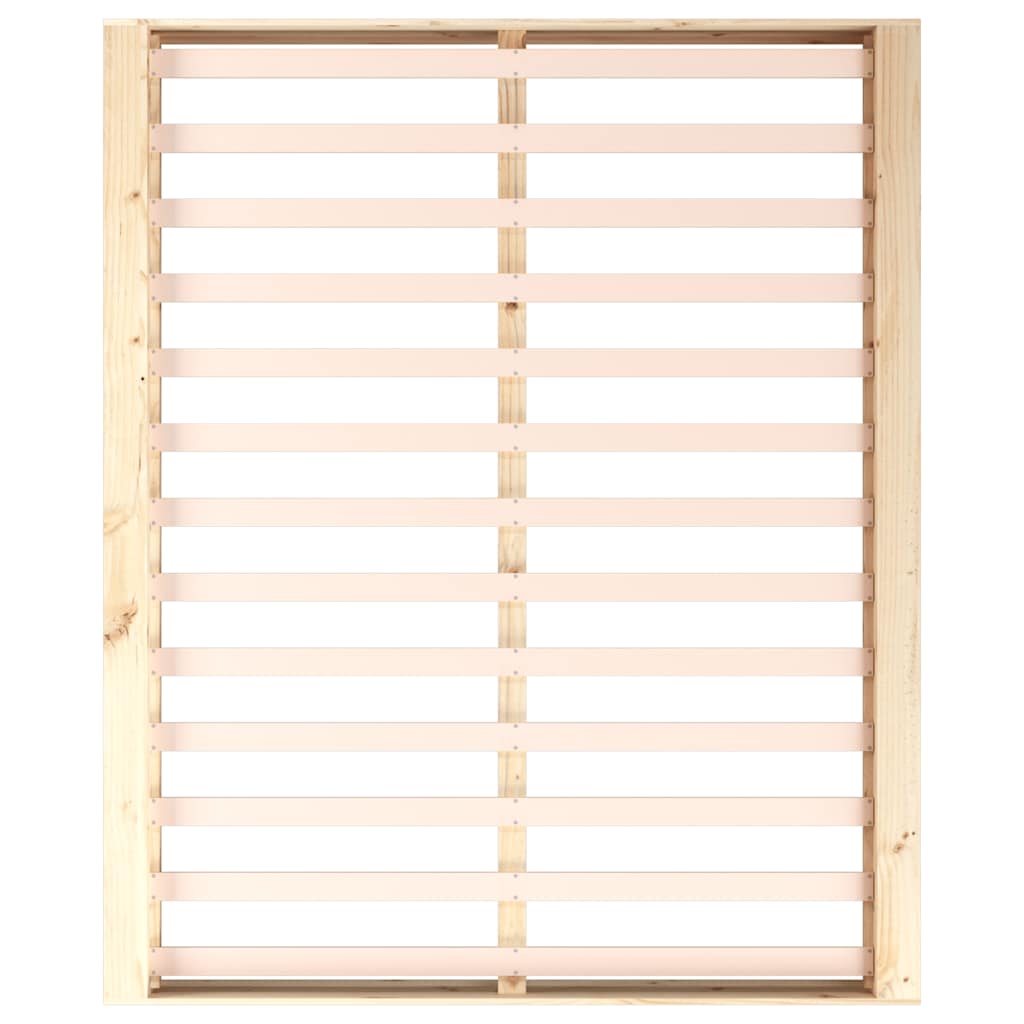 Sengeramme heltre - naturfarge, 160 x 200 cm - number 6.