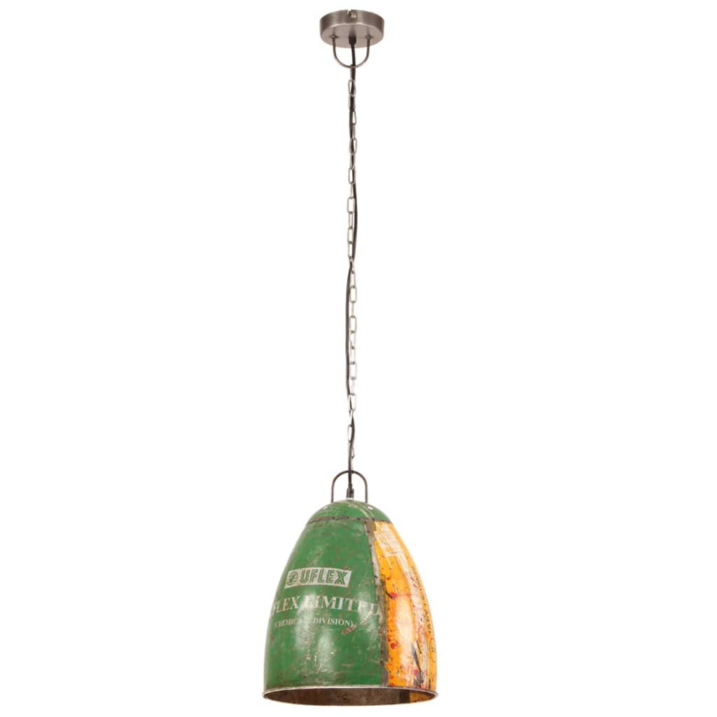 Lampe suspendue industrielle 32 cm e27 25 w - number 4.