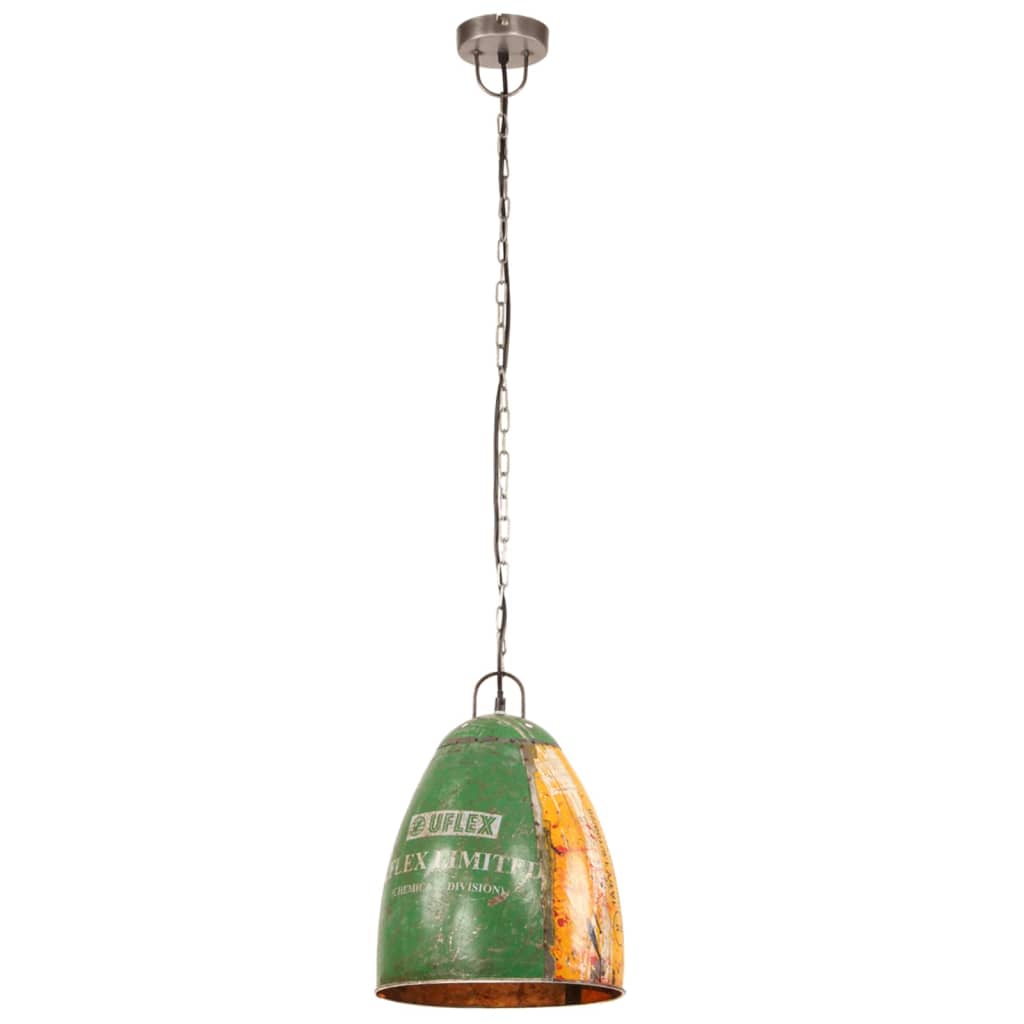 Lampe suspendue industrielle 32 cm e27 25 w - number 3.