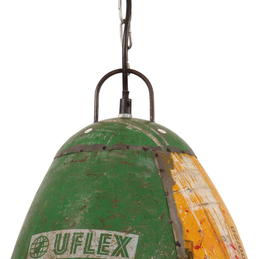 Lampe suspendue industrielle 32 cm e27 25 w - number 6.