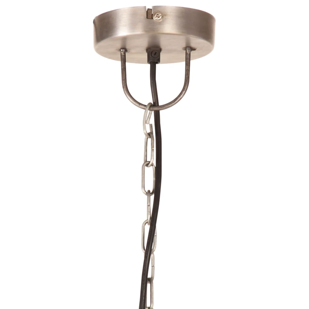 Lampe suspendue industrielle 42 cm e27 25 w round multicolore - number 5.