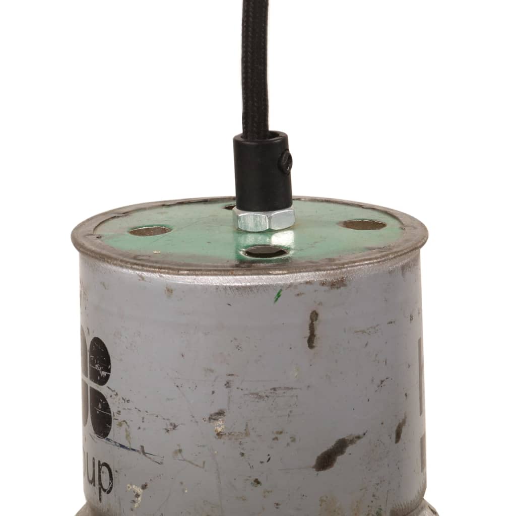 Industriel hængelampe 17 cm e27 25 w rund flerfarvet - number 6.