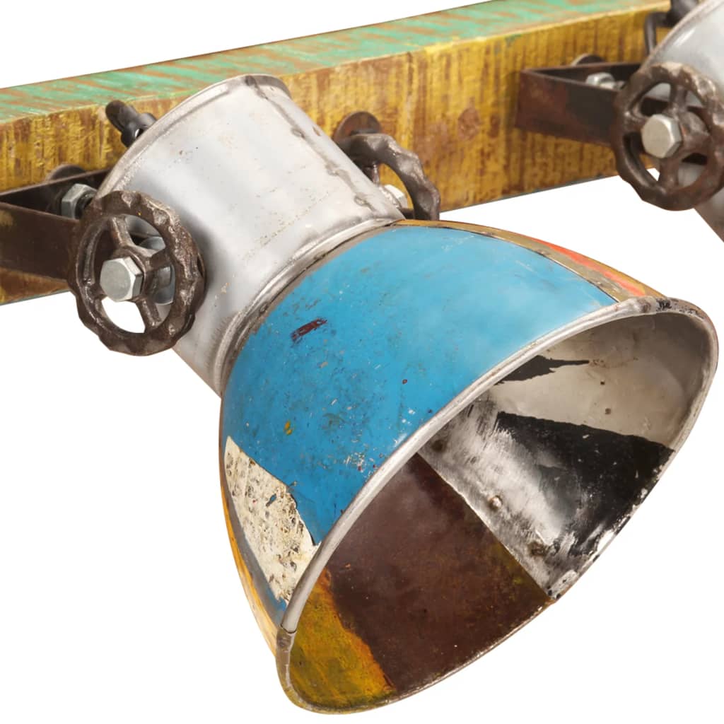 Lampe murale industrielle 65x25 cm e27 multicolore - number 4.