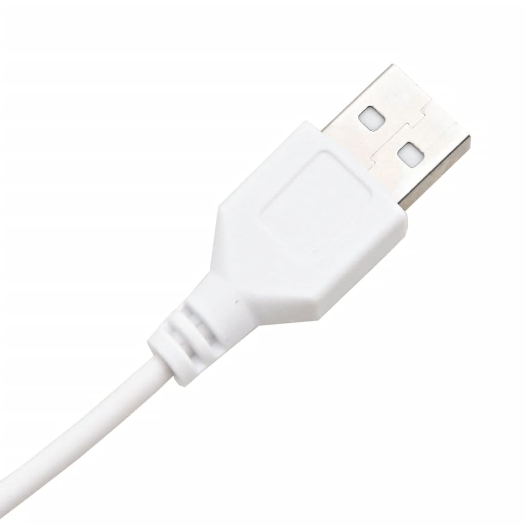 Makeupbordssæt med led-lys konstrueret træ - hvid, 60 x 40 x 140 cm, 1 - number 12.