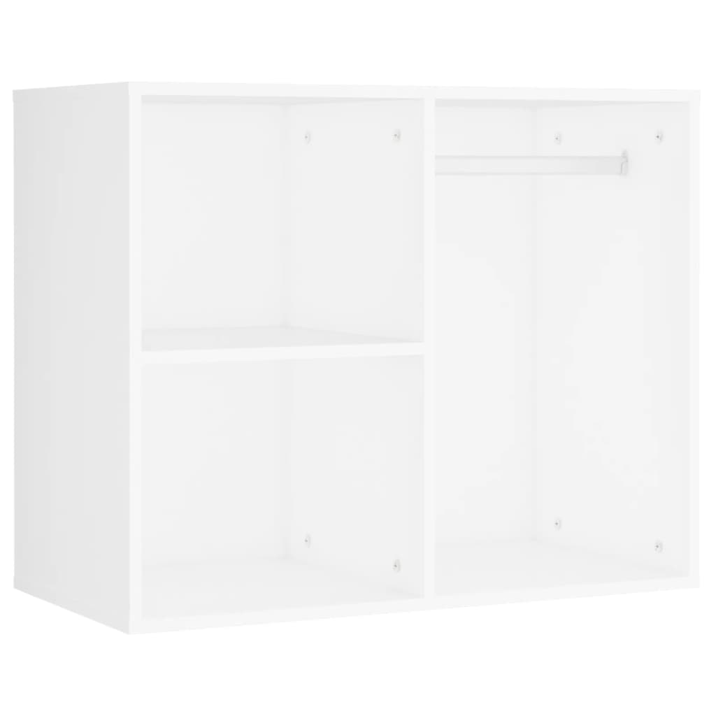 Makeupbordssæt med led-lys konstrueret træ - hvid, 1 - number 10.