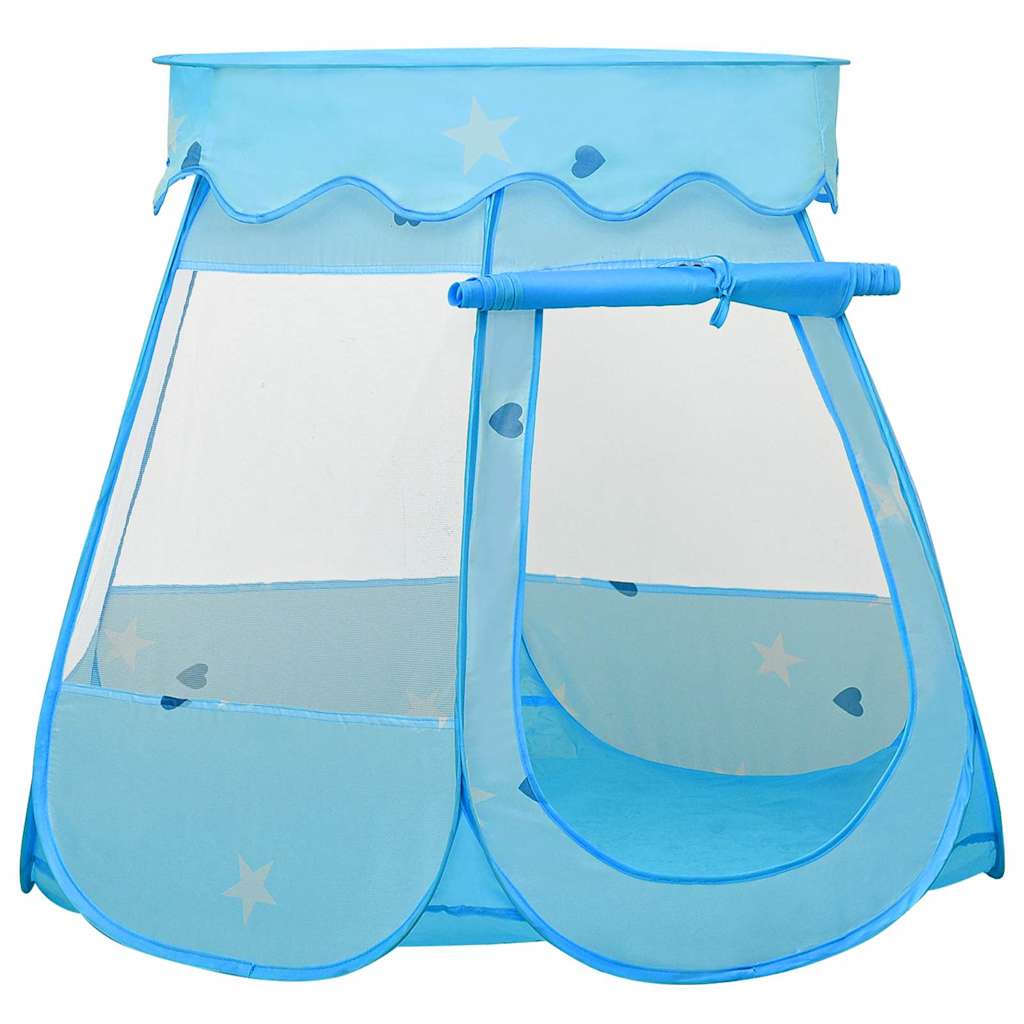 Tente de jeu pour enfants 102x102x82 cm bleu - number 2.