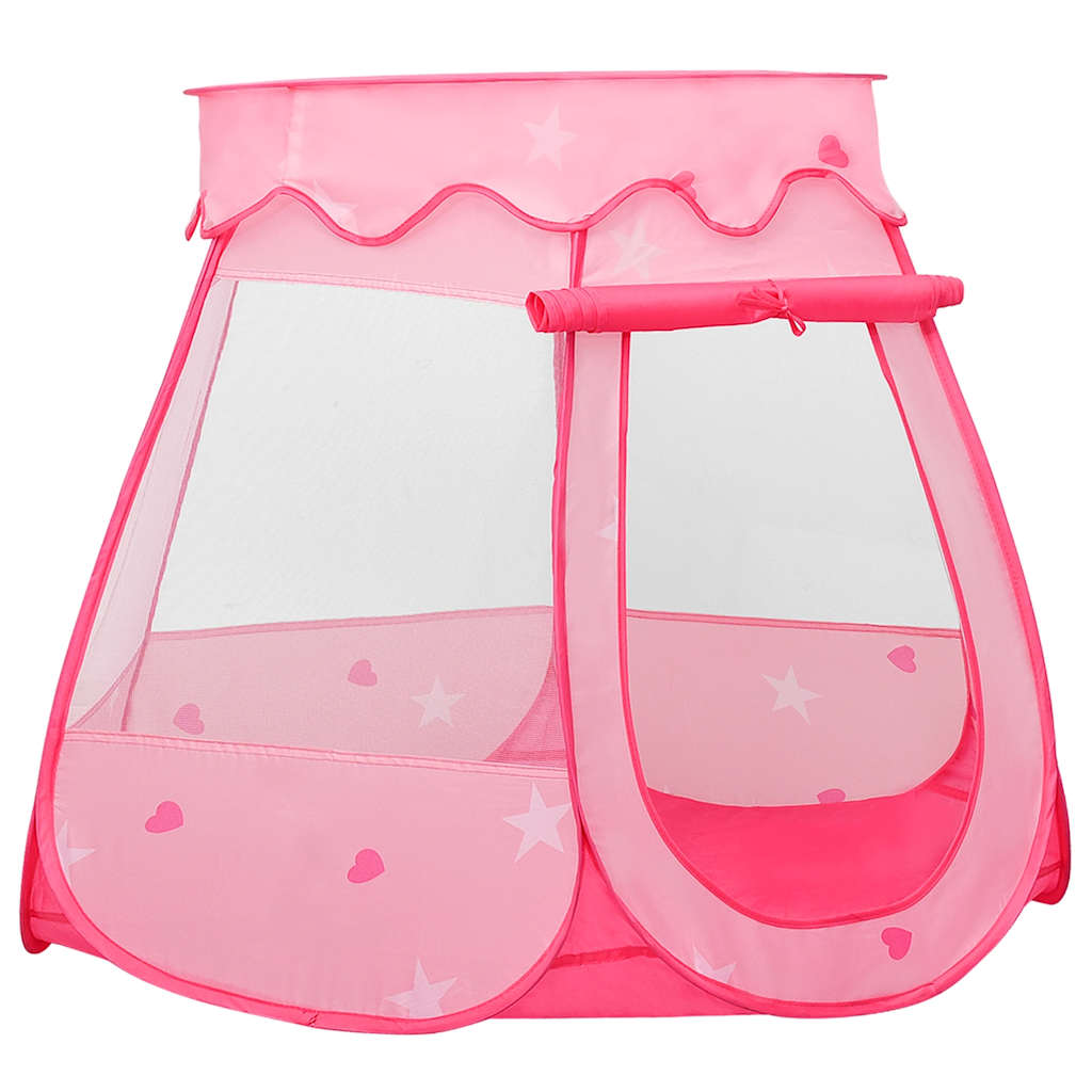 Tente de jeu pour enfants 102x102x82 cm rose - number 2.