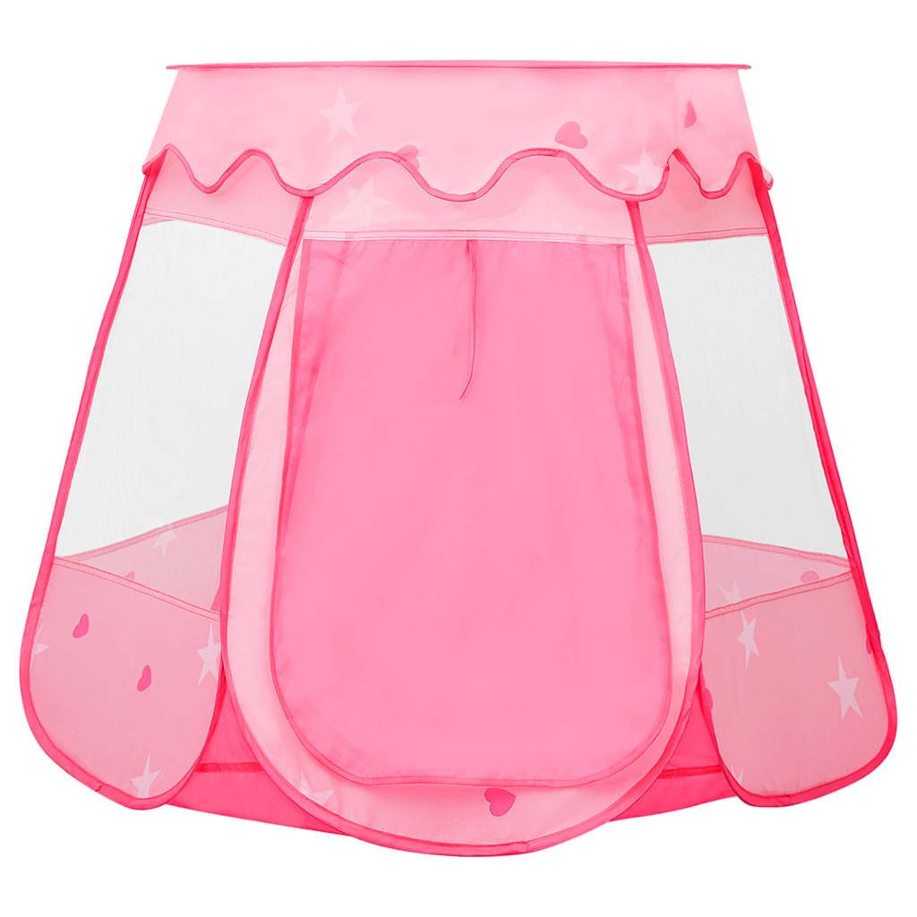 Tente de jeu pour enfants 102x102x82 cm rose - number 3.