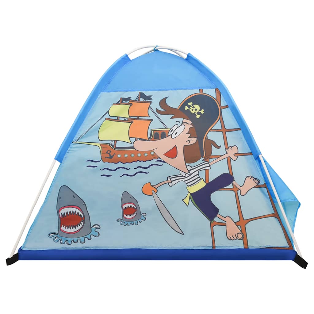 Tente de jeu pour enfants 120x120x90 cm bleu - number 5.
