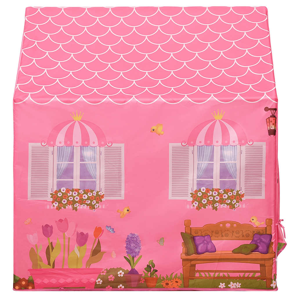 Tente de jeu pour enfants 69x94x104 cm rose - number 4.