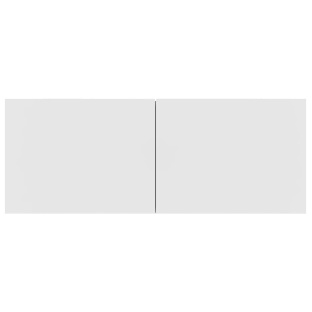 Tv-skåp delar tillverkade trä - vit, 5, 100 cm - number 8.