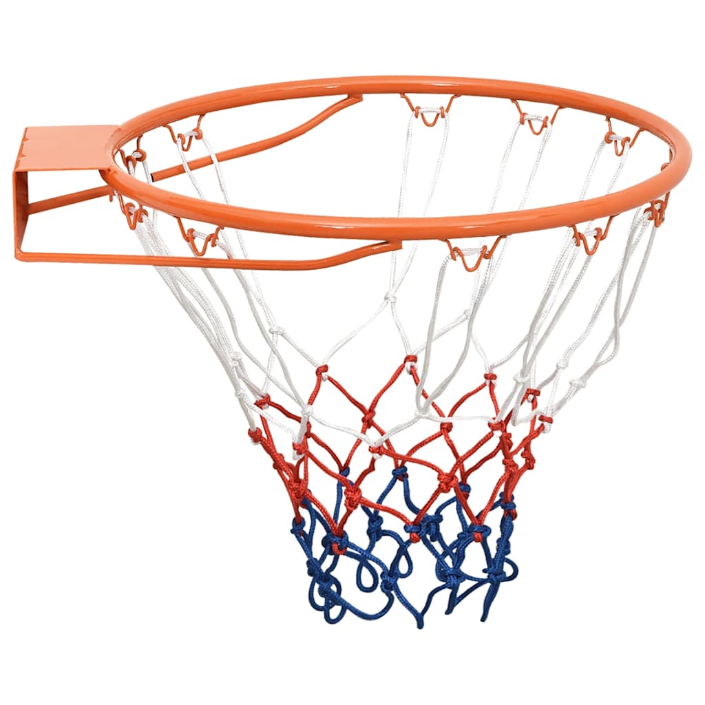 Canestro da basket 39 cm acciaio arancione - number 3.