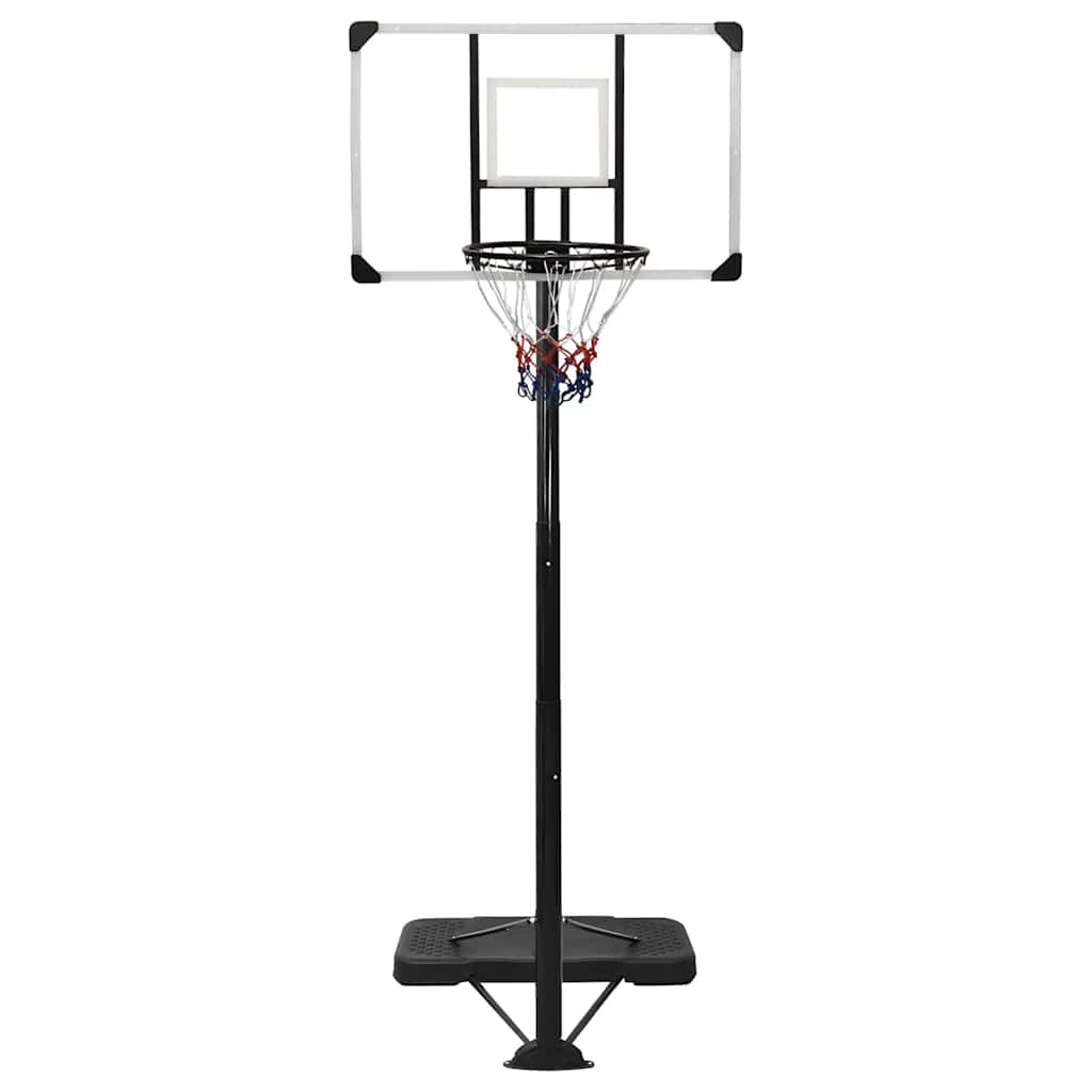Basketbalstandaard met plaat 256-361 cm polycarbonaat transparant - number 2.