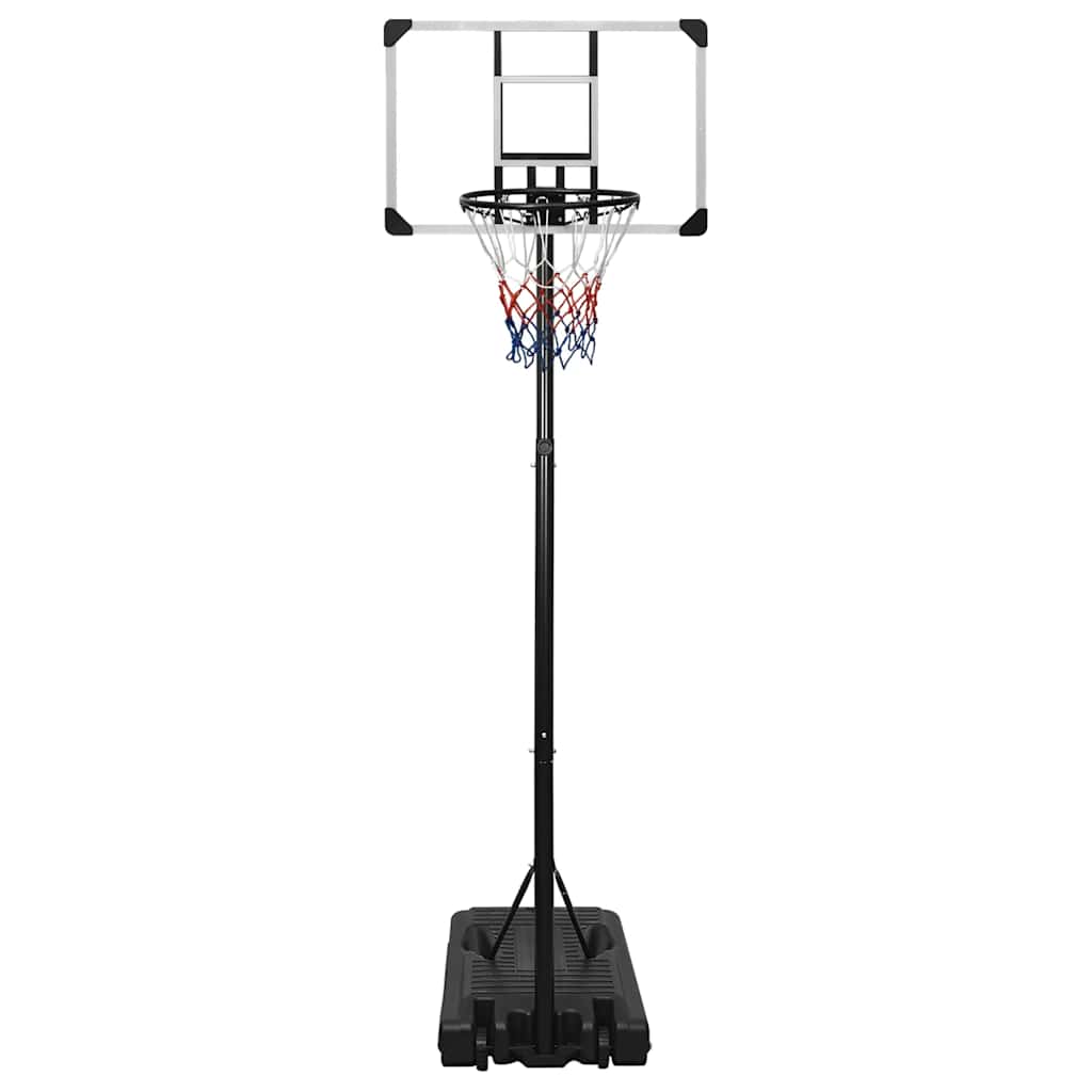 Basketballstativ med plade 235-305 cm polycarbonat transparent - number 3.