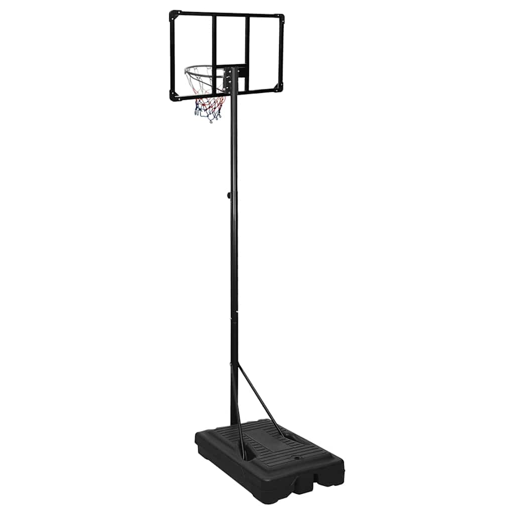 Basketballstativ med plade 235-305 cm polycarbonat transparent - number 5.
