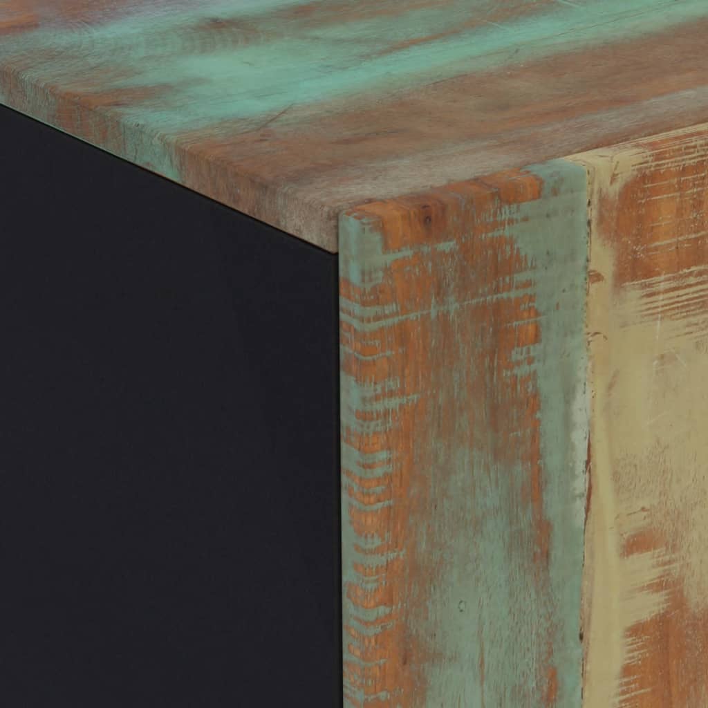 Skjenk 60x33x75 cm massivt resirkulert tre - 1, massivt resirkulert tre - number 5.