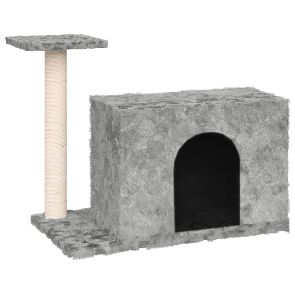 Arbre à chat avec poteau en sisal 51 cm - gris clair - number 2.