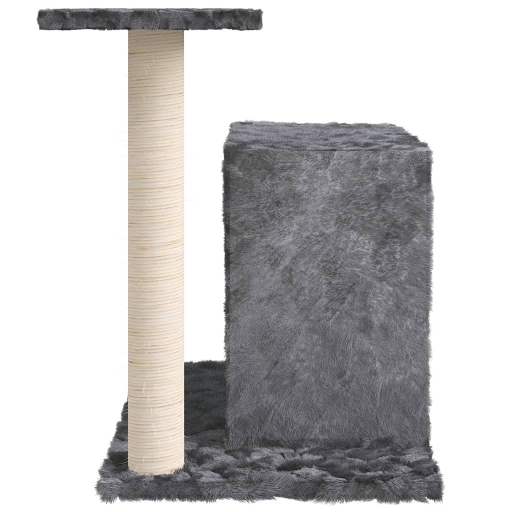Scratch tree avec sisal post 51 cm - gris foncé - number 4.