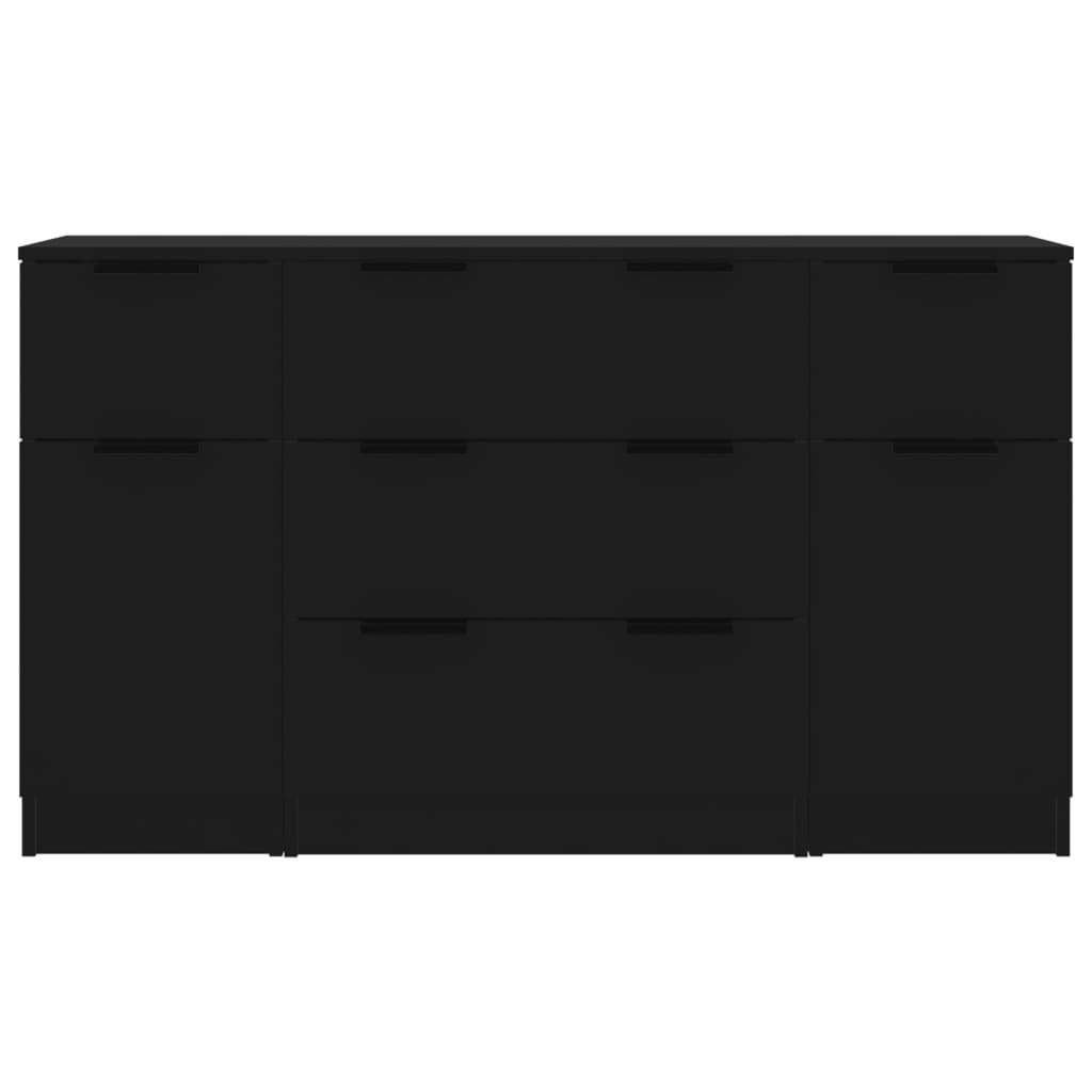 Skænke stk. konstrueret træ - sort, 3 - number 5.