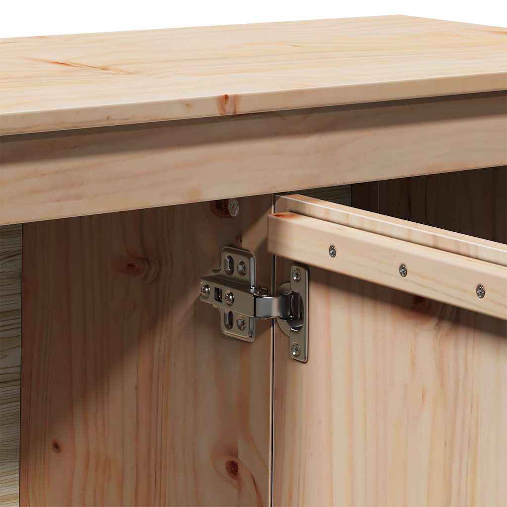 Tv table 103x36.5x52 cm solid pine - number 8.