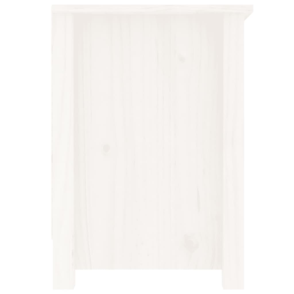 Table tv 103x36,5x52 cm pin massif - blanc, 1 - number 5.