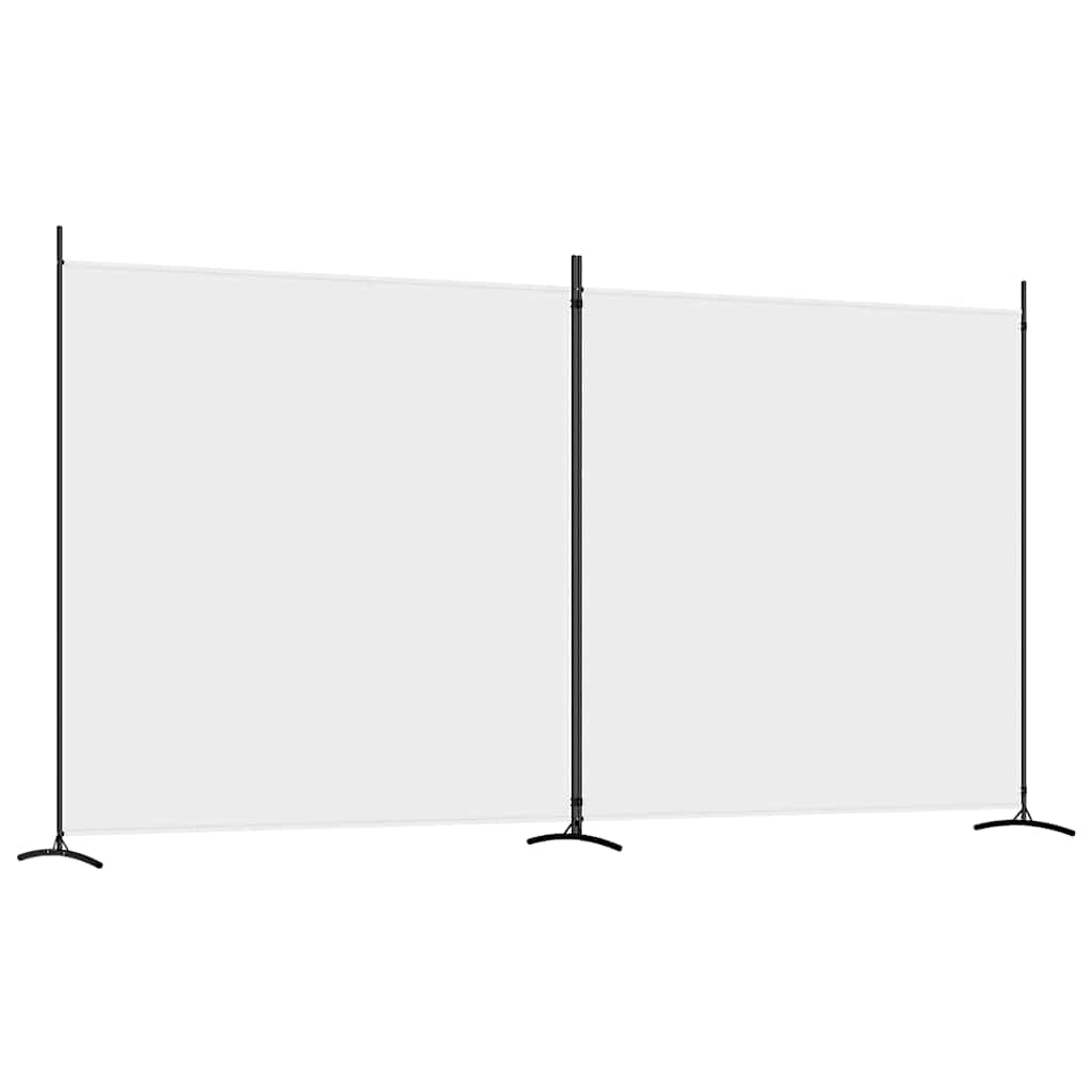 2-panels rumdeler stof - hvid, 348 x 180 cm, 1, 2 - number 2.