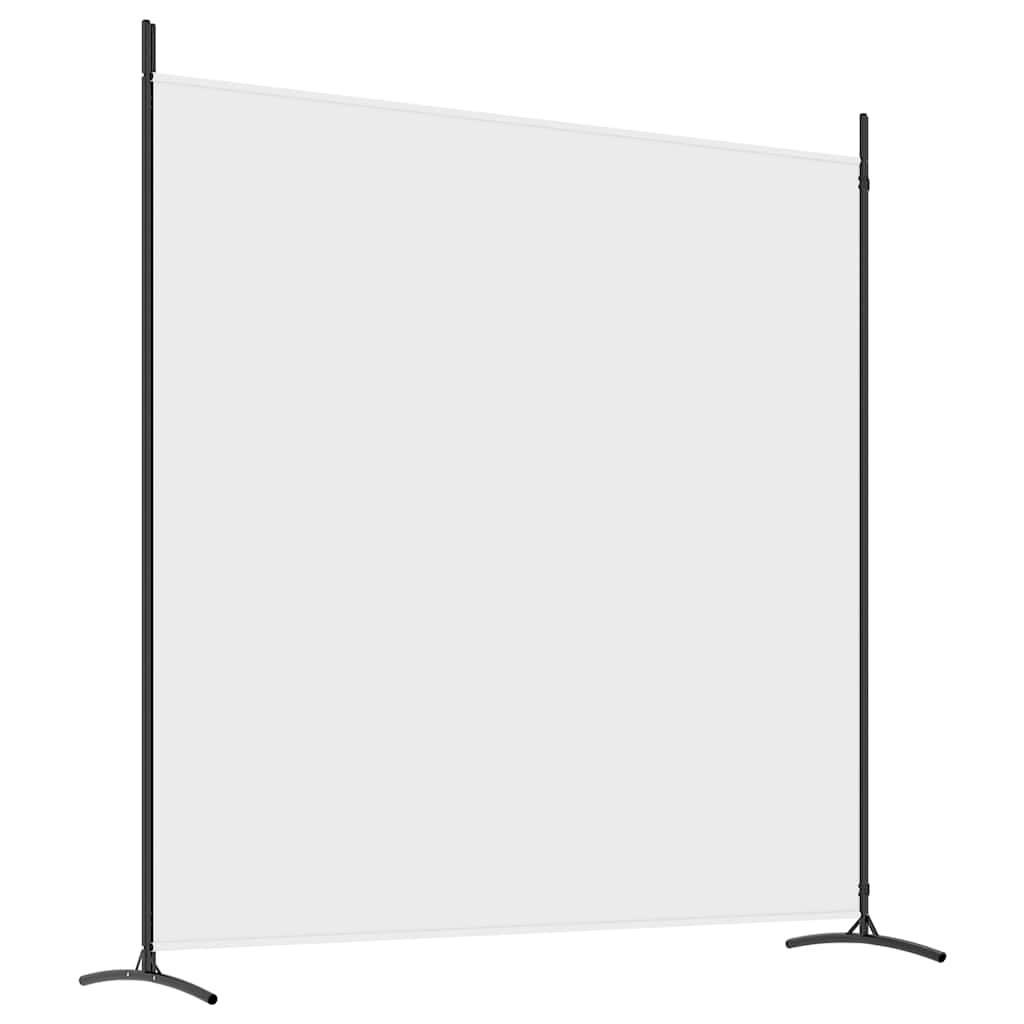 2-panels rumdeler stof - hvid, 348 x 180 cm, 1, 2 - number 6.