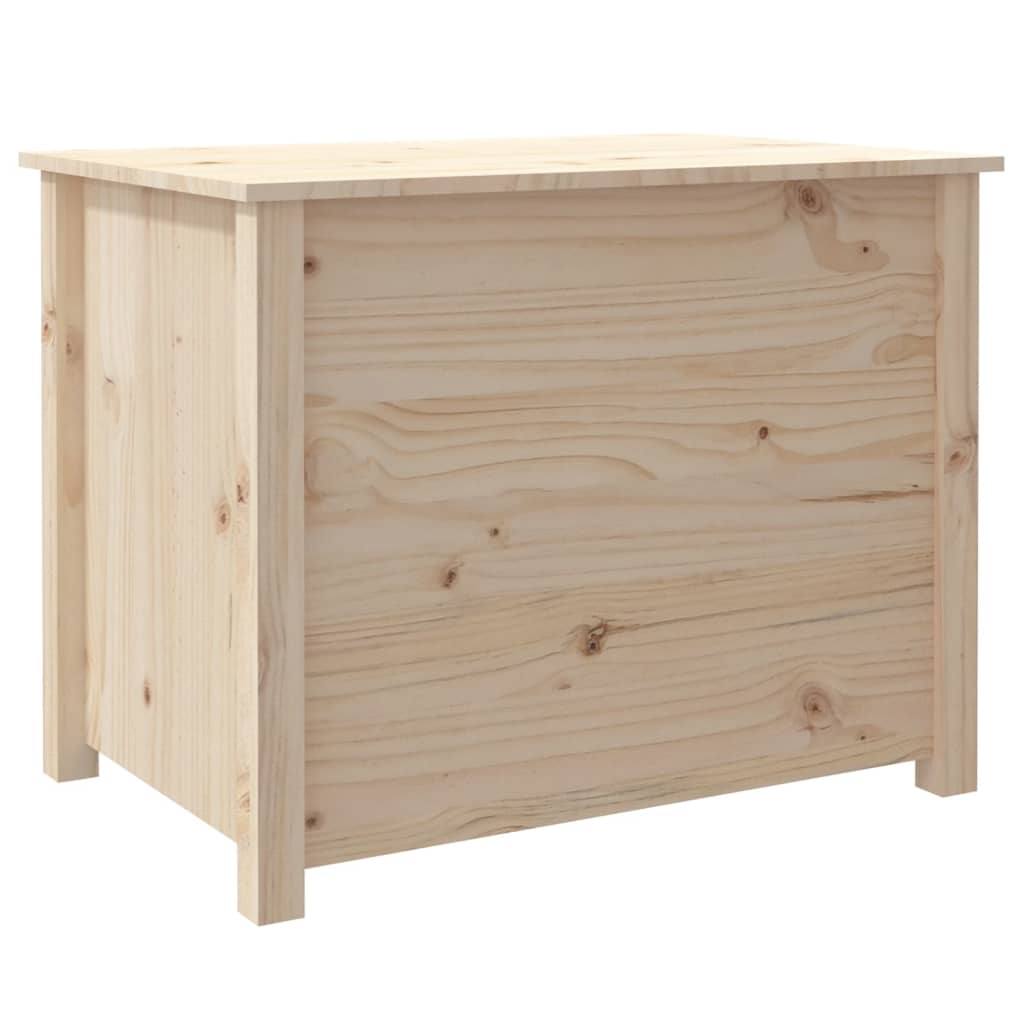 Sofabord 71x49x55 cm massivt fyrretræ - naturfarvet, 1 - number 9.