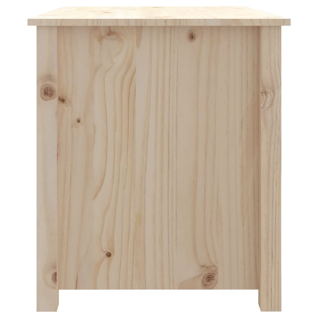 Sofabord 71x49x55 cm massivt fyrretræ - naturfarvet, 1 - number 8.