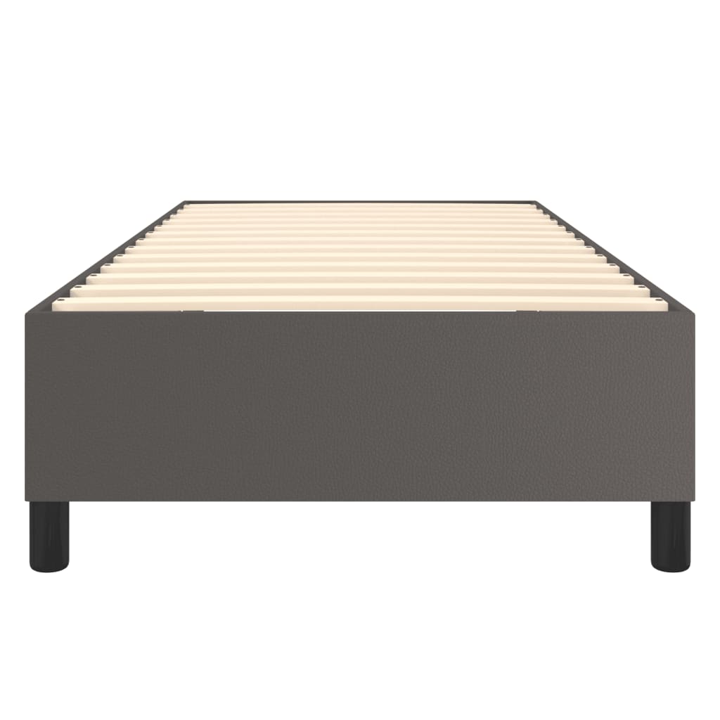 Okvir kreveta umjetna koža - siva, 80 x 200 cm, 35 cm - number 5.