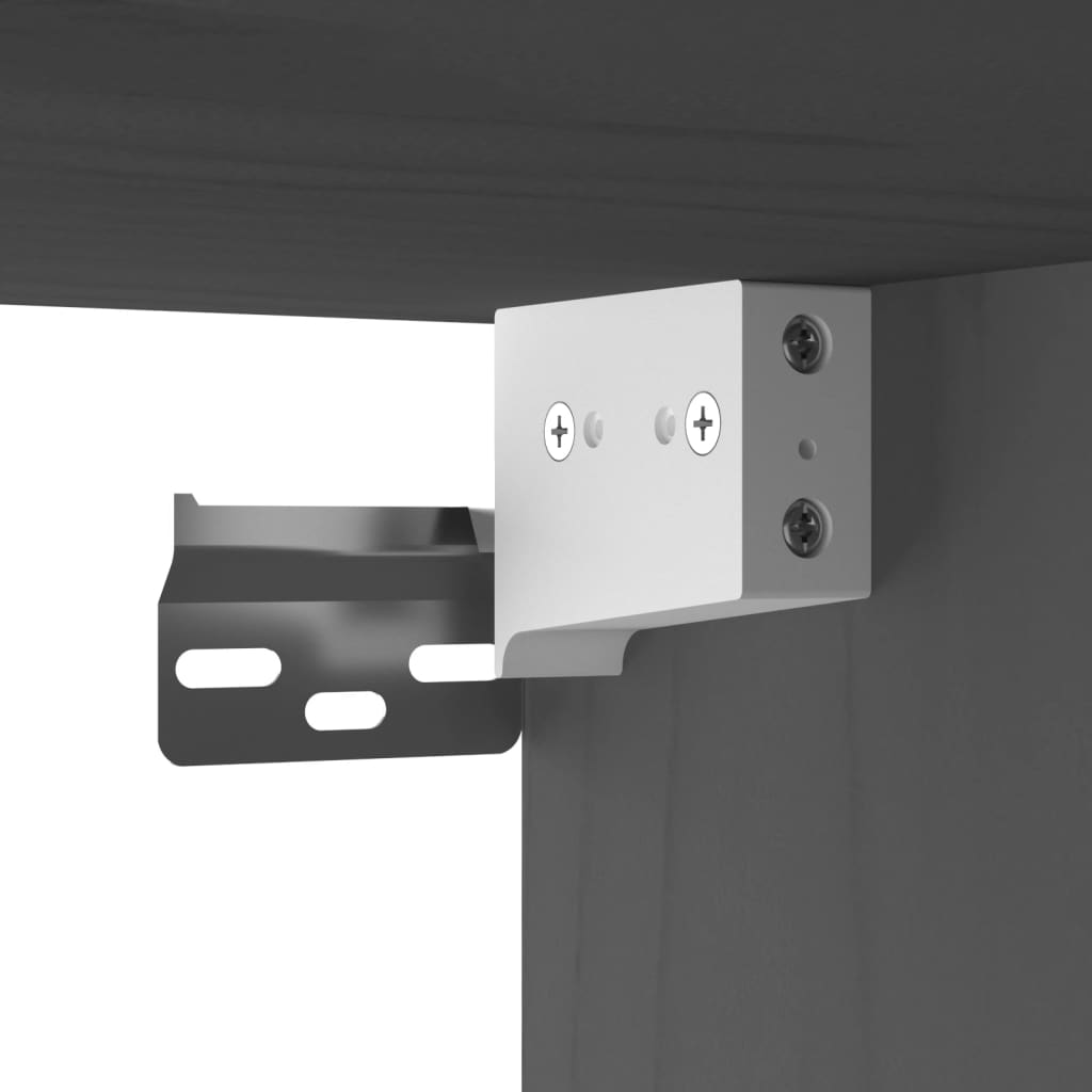 Szafka ścienna 60x30x35 cm sosna lita - szara, 1 - number 7.