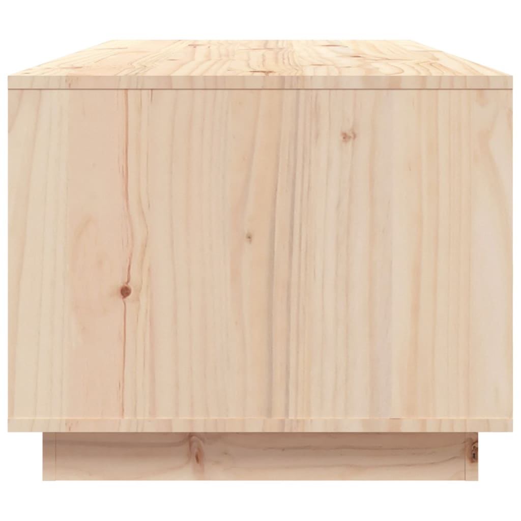 Sofabord 100x50x41 cm massivt fyrretræ - naturfarvet, 1 - number 8.