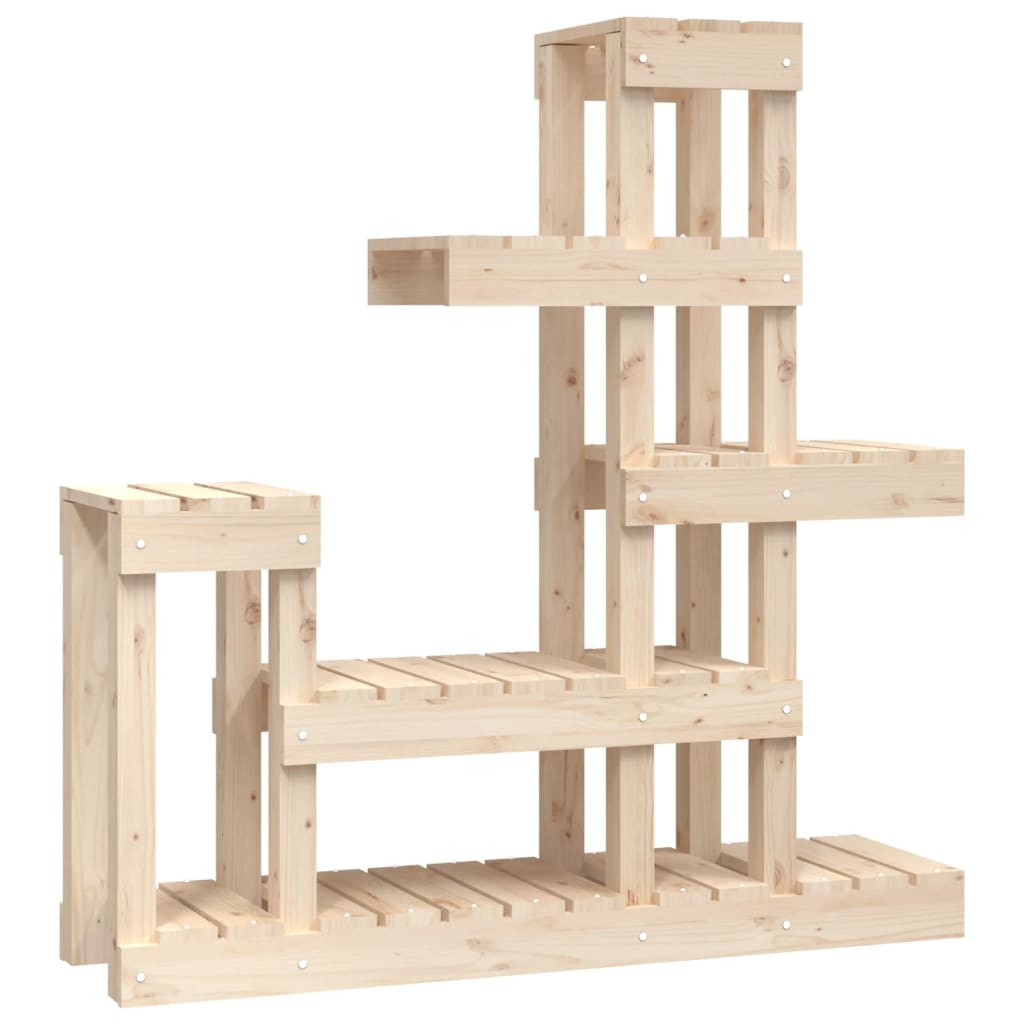 Plant stand solid pine - natural colored, 92 x 25 x 97 cm, 1 - number 2.