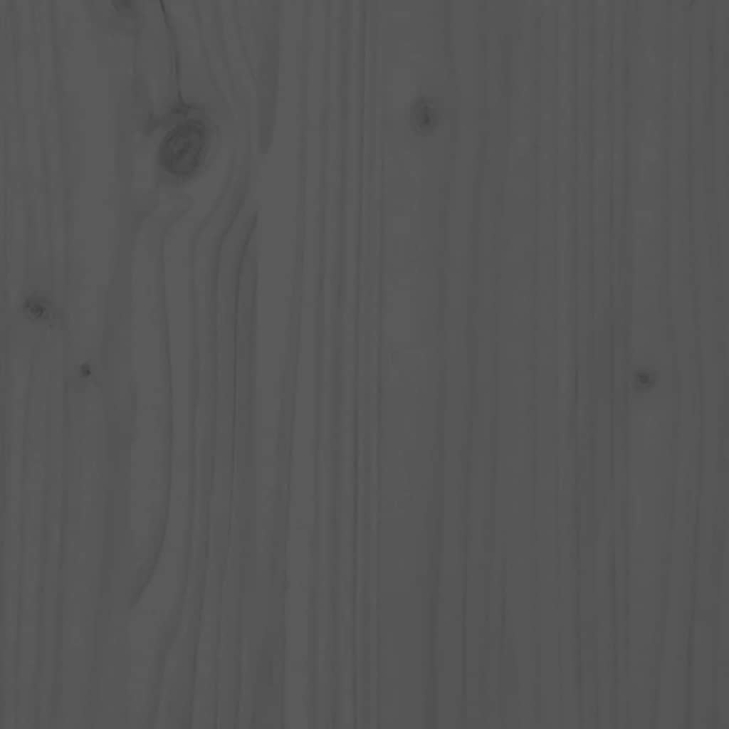 Tall cabinet 67x40x108.5 cm solid pine - grey, 1 - number 9.