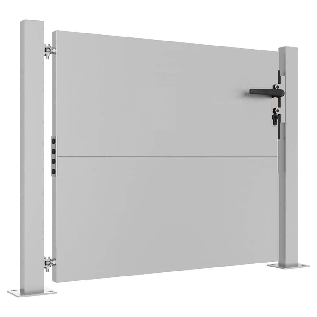 Garden gate 105x105 cm corten steel - number 5.