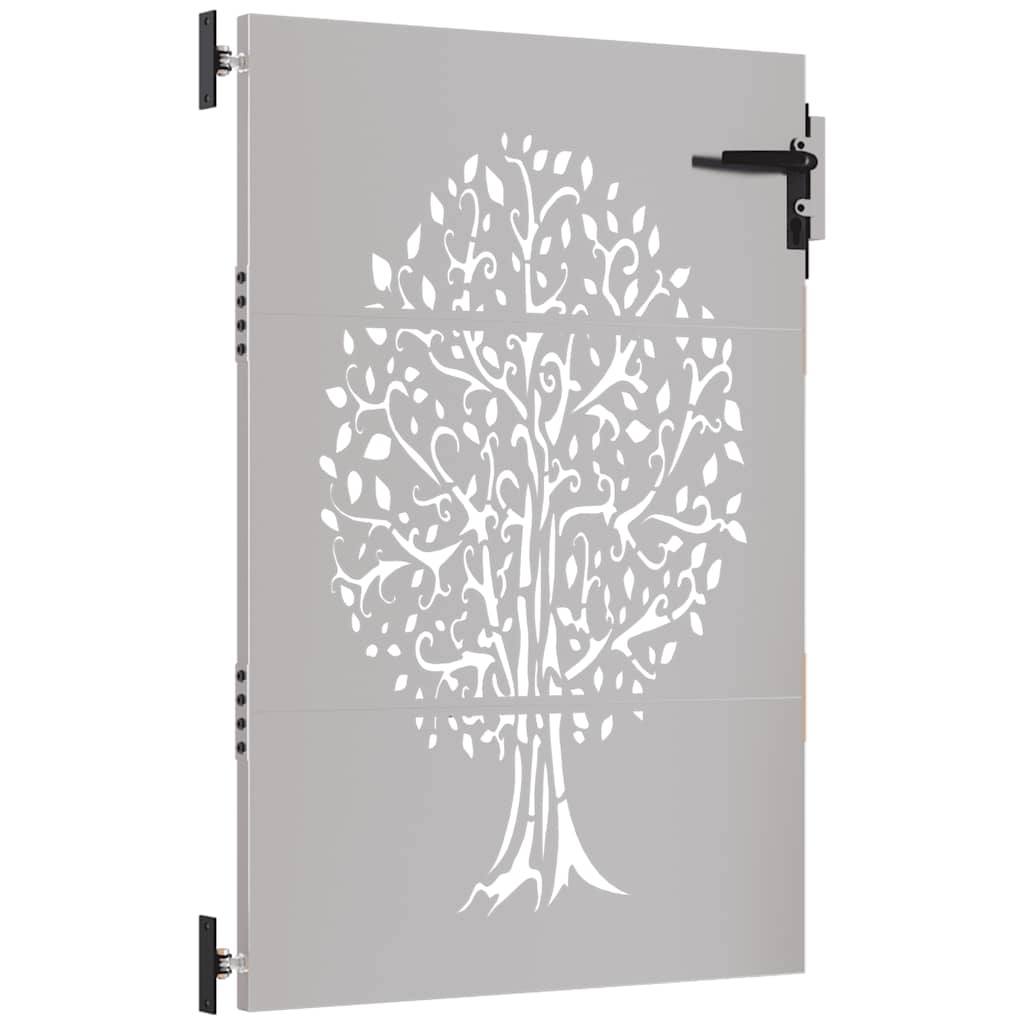 Havelåge cortenstål trædesign - 85 x 150 cm - number 4.