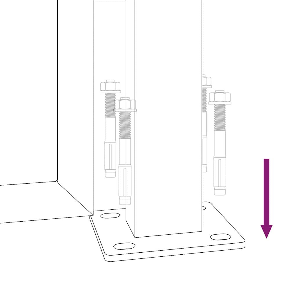 Trädgårdsgrind cortenstål - number 11.